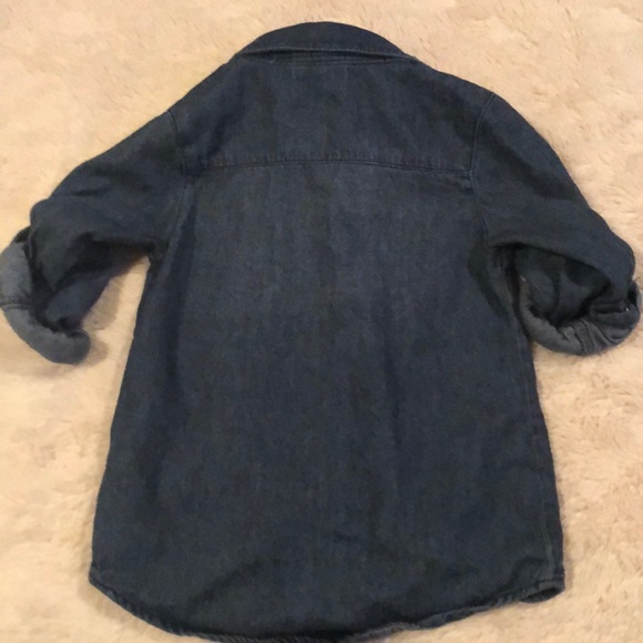Genuine Kids Jean shirt with gold buttons 4T - Picture 4 of 4